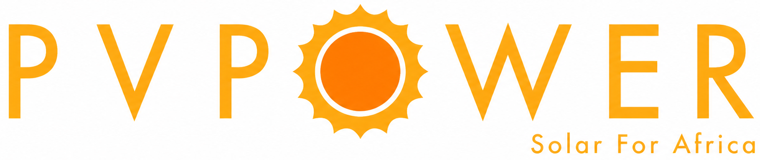 PV Power — Solar For Africa logo
